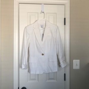 white blazer
